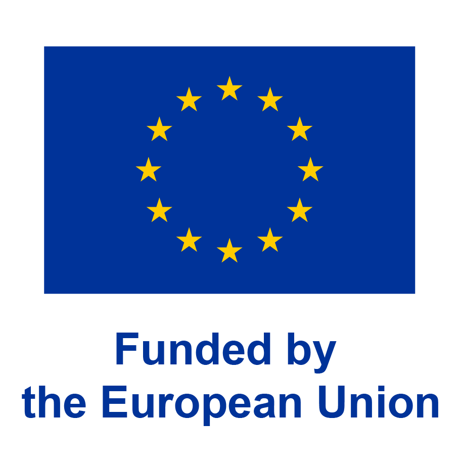 European Union Flag that says Funded by European Union